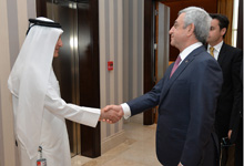 President Serzh Sargsyan met with the Chief Executive Officer of Qatar Airways