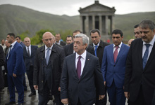 President Serzh Sargsyan conducted a working visit to Kotayq marz