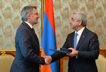 President Receives Dietmar Nietan, member of the Presidium of the Social Democratic Party of Germany 