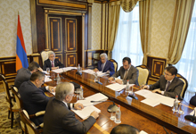 President Serzh Sargsyan convenes National Security Council meeting