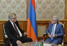 President receives EU Special Representative for South Caucasus and Georgian Crisis Herbert Salber