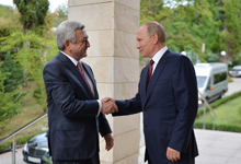 Armenian-Russian high-level talks held in Sochi

