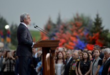 Address by President Serzh Sargsyan on Independence Day