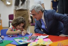 President attends Children’s Rehabilitation Center opening