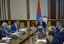 President Serzh Sargsyan convenes National Security Council meeting