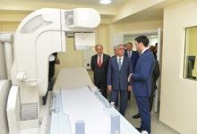 President visits newly opened Wigmore Clinic medical center