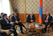 President receives OSCE Minsk Group Co-Chairs