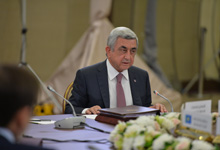 Statement by President Serzh Sargsyan at the meeting of CIS Council of Heads of State