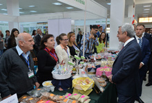 President visits ArmProdExpo agricultural exhibition