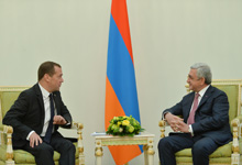 RA President receives Head of RF Government Dmitry Medvedev