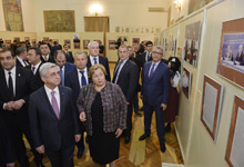 President attends “Armenia-Russia: Friendship Forged over Centuries” documentary exhibition