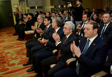 President attends opening of Tsaghkadzor Open international chess tournament