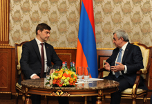 President receives United Russia Party representatives