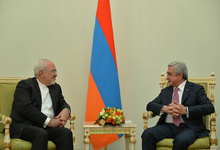 President Receives IRI Foreign Minister Mohammad Javad Zarif