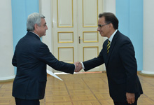 Newly appointed Brazil Ambassador hands credentials