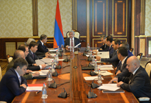 President Serzh Sargsyan convenes National Security Council meeting