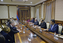 President receives EU-Armenia Parliamentary Cooperation Commission delegation