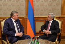 President receives Eurasian Development Bank Management Board Chairman Andrei Belianinov