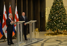 Address by President Serzh Sargsyan to media after meeting with Georgian President Giorgi Margvelashvili