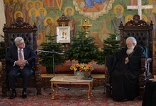 President Serzh Sargsyan meets with Catholicos - Patriarch of All Georgia Ilya II