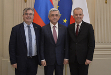 President Serzh Sargsyan meets with French National Assembly Speaker