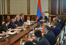 President Serzh Sargsyan convenes National Security Council meeting