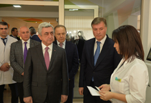 President visits National Center of Oncology, gets acquainted with hotel industry development process in Yerevan