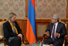 President receives U.S. Deputy Assistant Secretary of State for European and Eurasian Affairs Bridget Brink