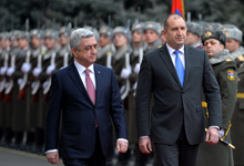 Farewell ceremony for President of Bulgaria Rumen Radev held at Presidential Palace