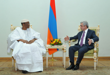 Newly appointed Mali Ambassador hands credentials to RA President