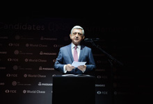 RA President attends opening of World Chess Candidates Tournament in Berlin