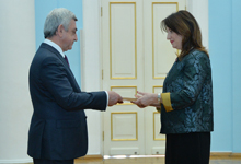 Newly appointed Albanian Ambassador hands credentials