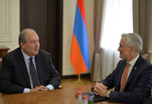 President Armen Sarkissian received the UN Resident Coordinator in Armenia