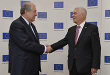 President visited the EU Office in Armenia on the occasion of Europe Day