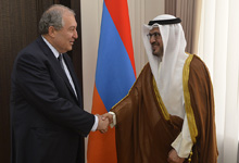 President Armen Sarkissian received Ambassador of the State of Kuwait to Armenia