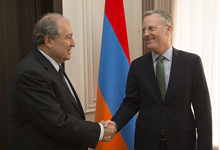 President Armen Sarkissian received the Country Director, Armenia Resident Mission of the Asian Development Bank.