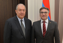 President received the Head of the Konrad Adenauer Stiftung/Foundation Regional Office Thomas Schrapel