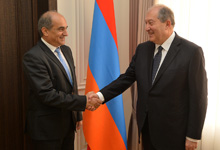 President Sarkissian received delegation headed by the President of the House of Representatives of Cyprus