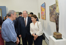 President Sarkissian attended the opening of the exhibition dedicated to the 100th anniversary of the First Republic