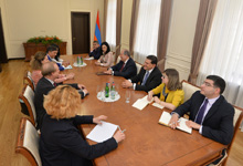 President received Co-Rapporteurs of the PACE Monitoring Committee