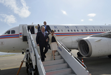 President Armen Sarkissian has arrived to Tbilisi