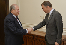 President Sarkissian received the EU Special Representative for the South Caucasus and Crisis in Georgia