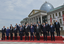 President Sarkissian attended celebrations dedicated to the 100th anniversary of the First Democratic Republic of Georgia