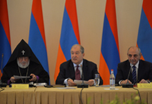 27th joint session of the members of the Board of Trustees of Hayastan All-Armenian Fund and its local offices took place at the Presidential Palace