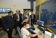 President Sarkissian visited Soft Construct Company
 
