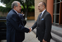 President Armen Sarkissian visited Embassy of Italy in Armenia