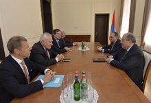 President Sarkissian received Co-Chairs of the OSCE Minsk Group