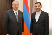 High-level Armenian-Iranian relations create a good basis for the development of a mutually beneficial cooperation – Armen Sarkissian