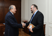 President Sarkissian held a farewell meeting with the Ambassador of Canada to Armenia