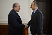 President Sarkissian received Ambassador of Italy to Armenia